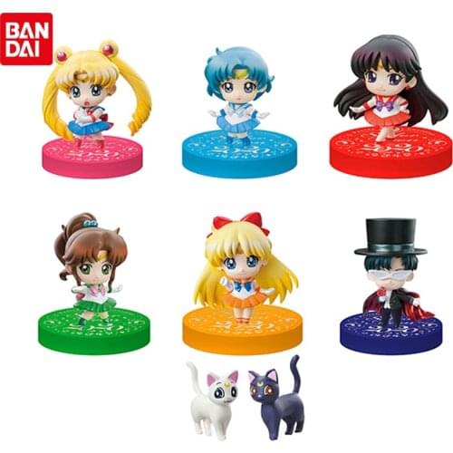 Sailor Moon Eternal 2020 Ver Candy Toy Kino Makoto Hino Rei Mizuno Ami Chiba Mamoru Luna DIANA Anime Action Figures Model Toys