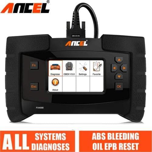Ancel FX4000 OBD2 Scanner Professional Full System ABS SRS EPB Oil Service Reset Obd 2 Automotive Scanner Car Diagnostic Tool