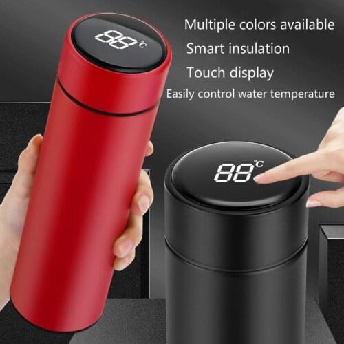 Intelligent Thermos Water Bottle Stainless Steel Thermos Bottle Cup Temperature Display Vacuum Flasks Travel Car Soup Coffee Mug
