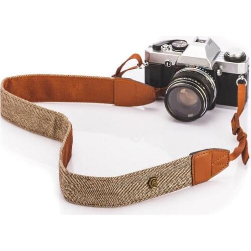 Universal Adjustable Camera Vintage Shoulder Neck Belt Strap For Nikon Canon SLR DSLR Camera Strap Accessories Part Camera Strap