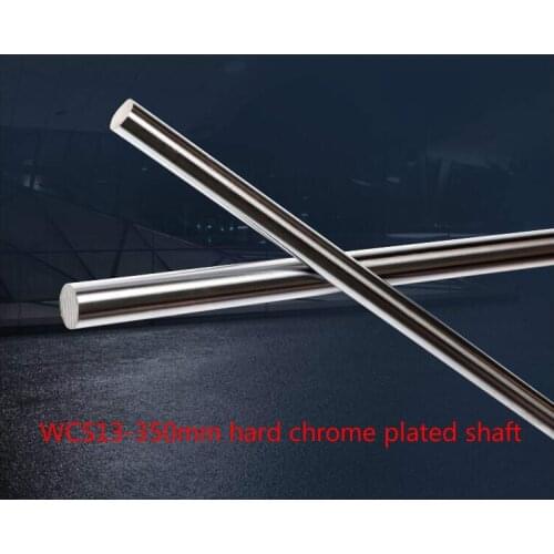 3D printer rod shaft 13mm linear shaft L 350mm chrome plated linear guide rail round rod shaft for cnc robot 1pcs