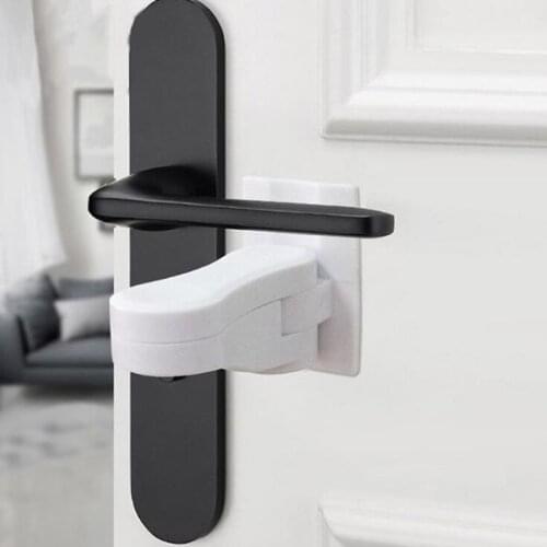 Baby Safety Security Locks Child Safe Security Window Door Sash Lock Safety Lever Handle Sweep Latch Hardware Locks Accessories