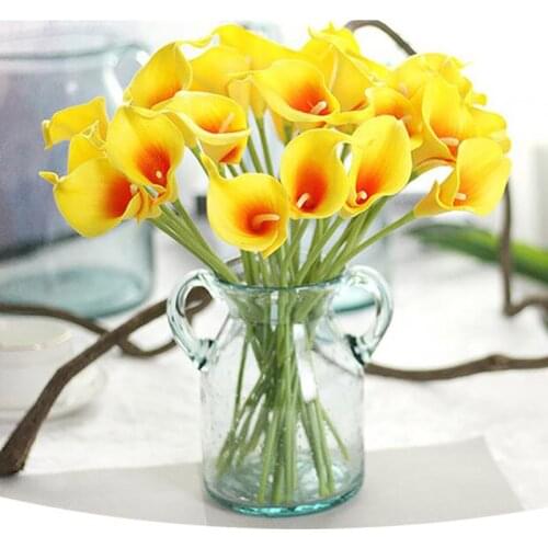 1 Piece Simulation Calla Lily Home Decoration Wedding Party Banquet Decorative Artificial Flower