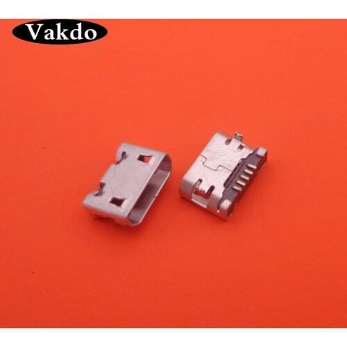 10Pcs/lot 5pin B Type Female For Lenovo PAD A1-07 E3 Micro USB Jack Connector 5 pin Charging port Socket repair replacement
