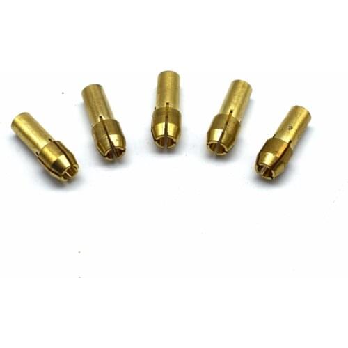 10PCS Electric Drill Grinding Machine Special Copper Chuck Electric Drills Chucks Nuts Accessories 1MM-3.2MM