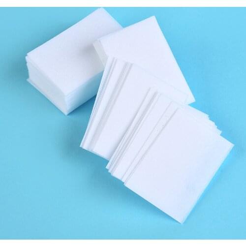 100PCS Nail Polish Remover Wipes Bath Manicure Gel Lint-Free 100% Cotton Napkins For Nails Art Accessories