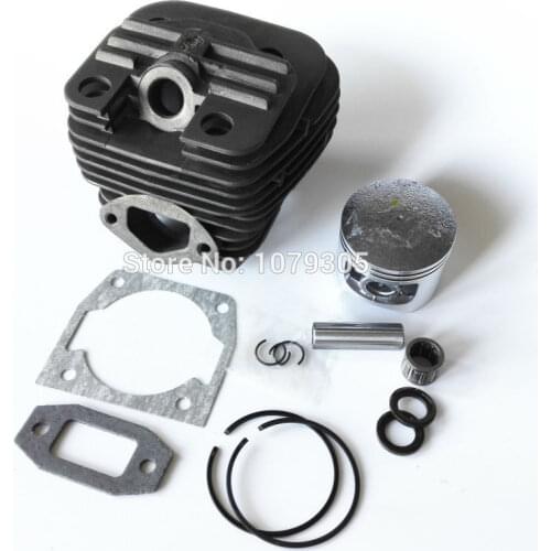 52cc Chainsaw dual channel cylinder and piston full set dia 45mm 5200 Chainsaw cylinder kit