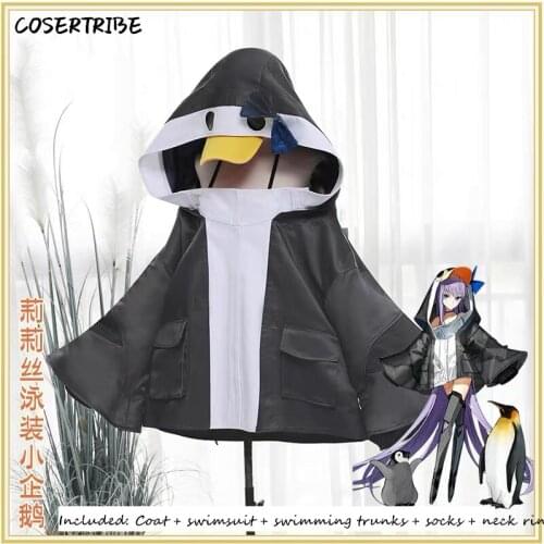 Anime Fate Grand Order FGO Lilith The penguin Swimsuit Sexy Outfit Full Set Cosplay Costume Women Halloween Free Shipping