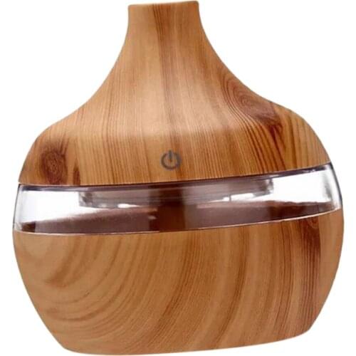 Essential Oil Diffuser, Cool Mist Humidifier Wood Grain Aromatherapy Diffuser