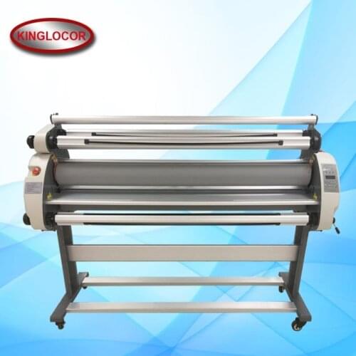 Fayon FY-1600DA Automatic Adhesive Vinyl Film Cold Roll Laminating Machine With Air Pump Pneumatic Laminator