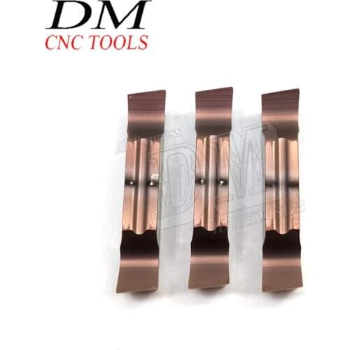 MGGN400R 8 Carbide Inserts cnc Grooving Blade Lathe Machine Partting off and Groove Cutting Tool for Processing stainless steel