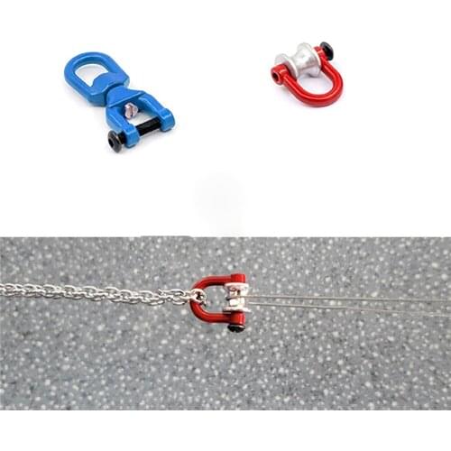 Durable Mini Tow Hook Buckle for 1/10 Traxxas TRX4 Defender Axial SCX10 D90 RC Car Accessories