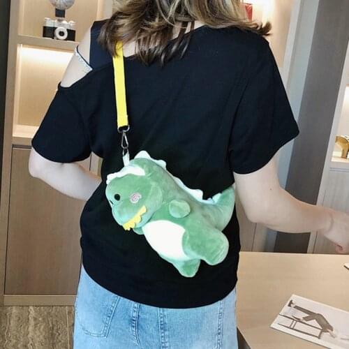 Children Dianosaur Backpacks Kids Doll Plush Bag 3D Dinosaur Baby Backpack For Boys Girls Cute Animal Dinosaur Bags Toys Gifts