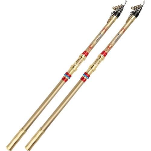 Telescopic carbon Spinning feeder fishing rod2.4-4.5m folding large guide ring throwing fishing rod powerful carp rod