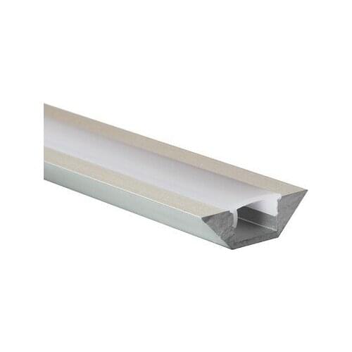 1m/3.3feet anodized aluminum channels for Kitchen cabinets LED lighting or Exhibition boot LED lighting, 10m/lot, FREE SHIPPING