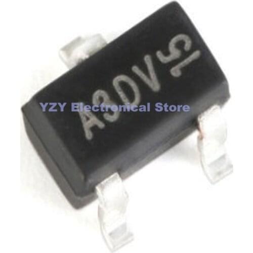 100PCS/LOT AO3403 3403 / A3 SOT-23 P-Channel MOSFET SMD New Original In stock IC
