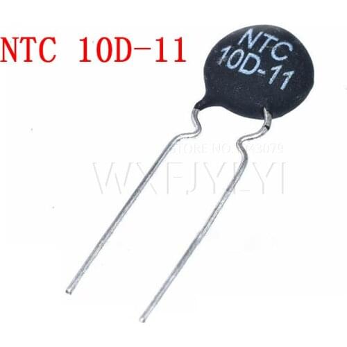 20pcs NTC Thermistor Resistor NTC 10D-11 Thermal Resistor