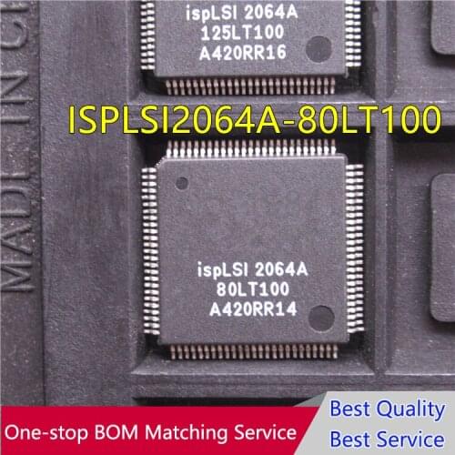 5PCS ISPLSI2064A-80LT100 QFP NEW