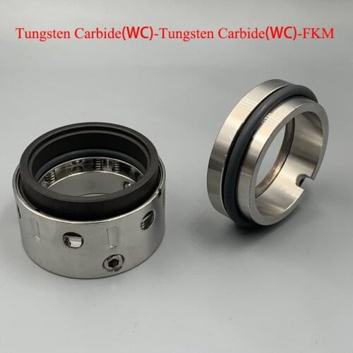58U/59U-18/19/20/22/24/25/28/30/35/40/43/45 Tungsten Carbide-FKM Water Pump Single End Face Joint Bellows Shaft Mechanical Seal