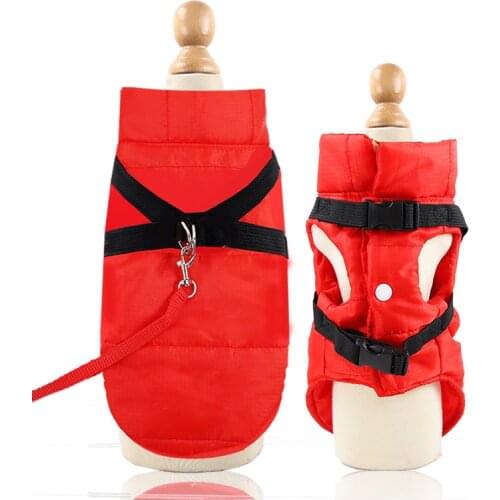 Dog accessories dog winter clothes waterproof jacket dog cotton coat for small dogs