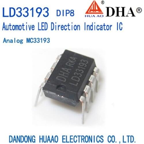 LD33193 MC33193 Automotive Car LED Direction Indicator Flasher Relay ASIC DIP8