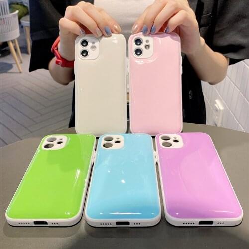 For iPhone 12 11 Pro Max Case Fashion Jelly Decompression Cute Design Skin Protective Cover For iPhone X XS XR XS Max 8 7 Plus