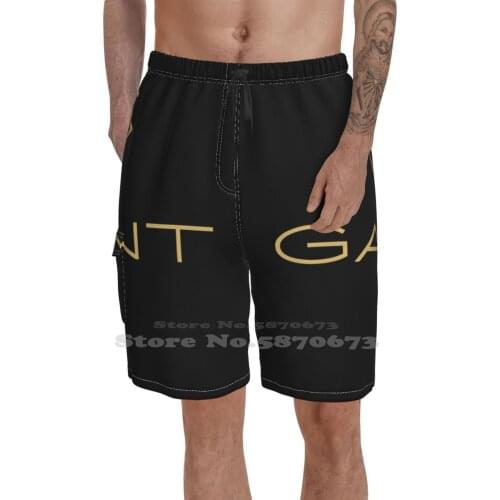 Goldgant MenS Sports Beach Swimming Shorts King Orange Prince Cool Prince Bangau Colox Kopet King Fly Sky Gold Bape