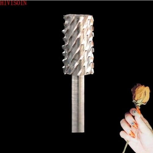 HIVISOIN-6PCS-Carbide Nail Drill Bit - Small Barrel Bit - 60010100