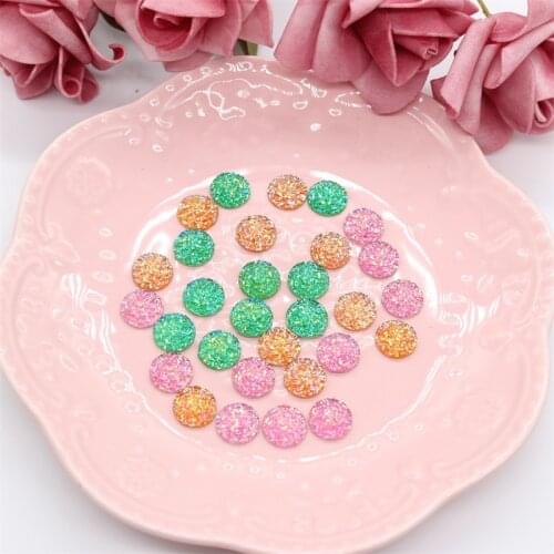 KSCRAFT 12mm Mixed Gemstones Rhinestones Sequin Stones for DIY Scrapbooking Card Making Embellishments