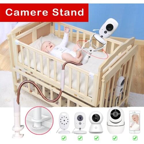 Multifunction Universal Phone Holder Stand Bed Lazy Cradle Long Arm Adjustable 95cm Baby Monitor Wall Mount Camera For Shelf New