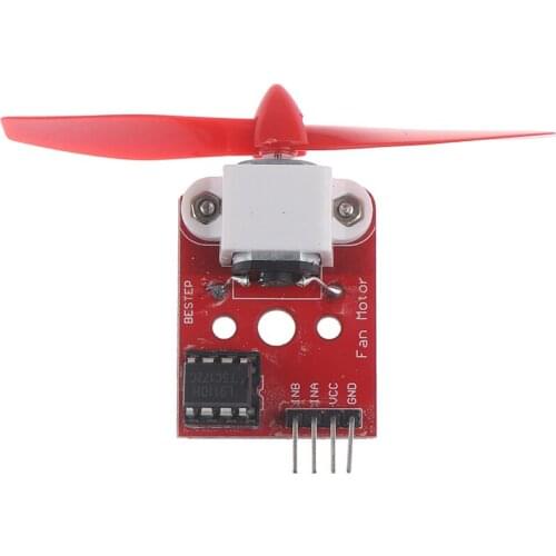 1Pc 5V L9110 Fan Motor Module Fan Propeller Firefighting Robot For Arduino Tool Parts