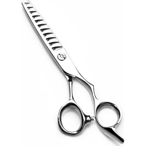 Pet Hair Scissors Professional Hair Cutting Scissor 6.5 inch Pets Grooming Barber Tools Tijeras Ferramentas with bags