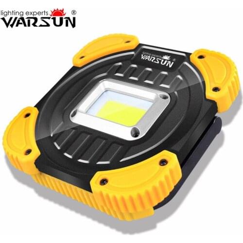 Warsun Y46 High Quality Waterproof 800-1000 Lumen Mechanic Portable Rechargeable Camp High-Strength Protection COB Work Light