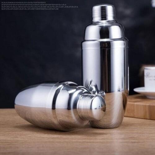 250/350/530/750ML Stainless steel master cocktail shaker glass bar cocktail shaker boston shaker