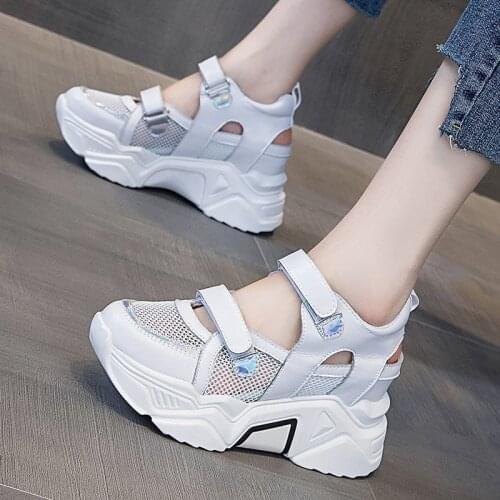 Shoes Women Slippers Heel Sandals Womens 2021 New Summer Top Womens Sandales Femmes