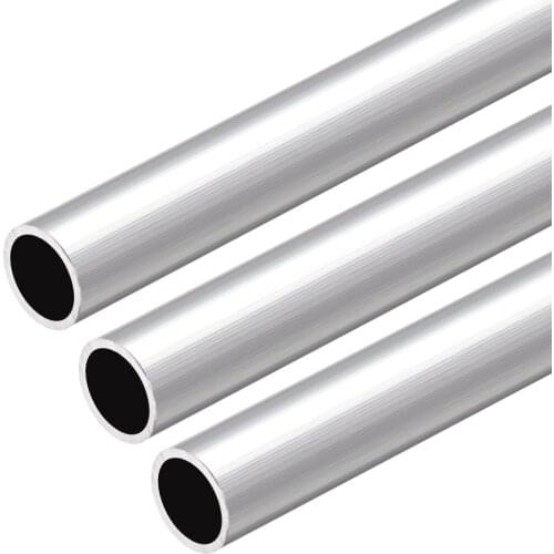 Uxcell 1-3pcs 6063 Aluminum Round Tube 14mm 15mm OD 8mm-13mm Inner Dia Seamless Aluminum Straight Tubing 300mm Length