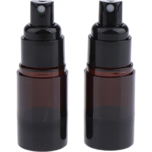 15ml Refillable Perfume Cosmetics Aftershave Pump Spray Bottles with