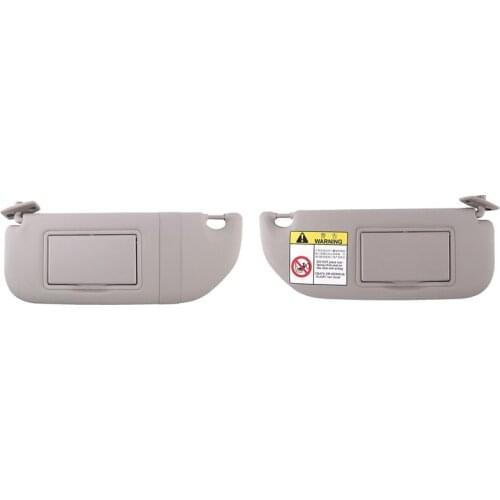2Pcs Car Inner Sun Visor Shield Shade Board for Peugeot 301 Citroen C3, Left Side & Right Side