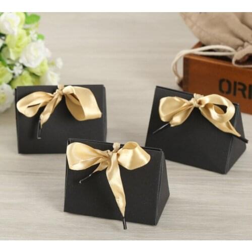 20pcs Wedding Party Candy Birthday Gift Boxes Paper Box with Ribbon DIY Lipstick Perfume Cosmetics Packing