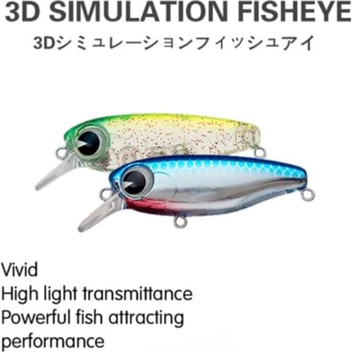 3D Simulation Bait 8 Colors For Choose Hot Model Minnow Hook 2.7g Wobbler Fishing Lure