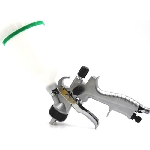 Free shipping in stock, HVLP paint spray gun gravity feed 1.3mm nozzle 600ml car spray gun, high atomization sprayer