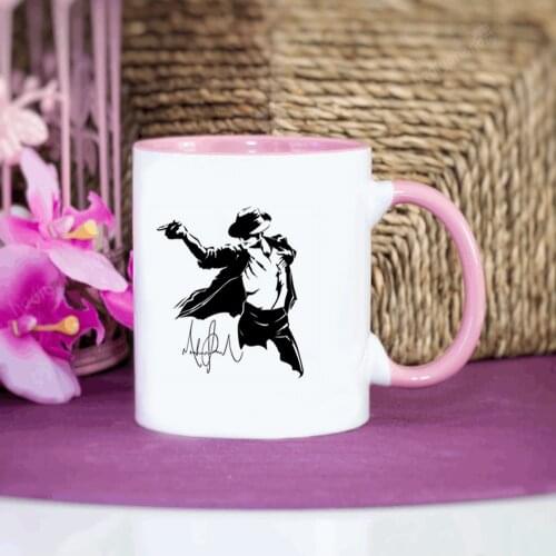 Dancer Mug Dancer Friends Birthday Dance Academy Students Gift 350ml Pink White Ceramic Creative Coffee Mug and Tea Cup