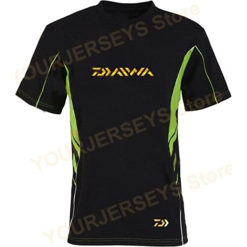 DAIWA 2022 Summer Outdoor Sunscreen Cycling Fishing Clothing Breathable Anti-Mosquito Short Sleeve Quick-Drying Fishing Shirt