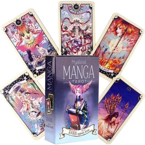 Maiden Divination Mystical Manga Tarot Cards Fate Divination Oracle Board Game It Can Be Used for Many People To Get Together