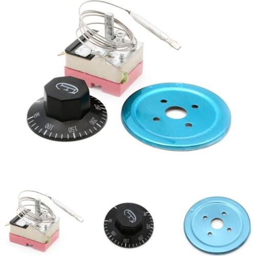 50-300℃ Dial Thermostat Temperature Control Switch For Electric Oven AC 220V 16A