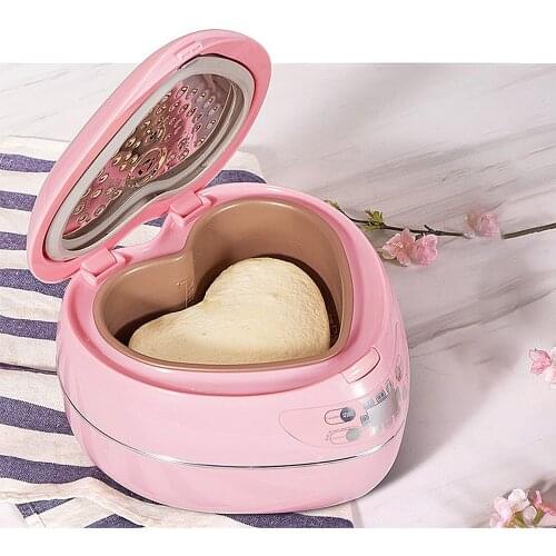 Peach Heart-Shaped Rice Cooker Smart Mini Rice Cooker Household For 1-2-3-4 People