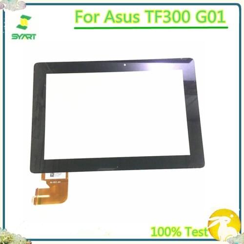 Black Touch Screen Digitizer For Asus Transformer Pad TF300T TF300 tf300tg G01 Version Touch Screen Panel Digitizer Glass Sensor