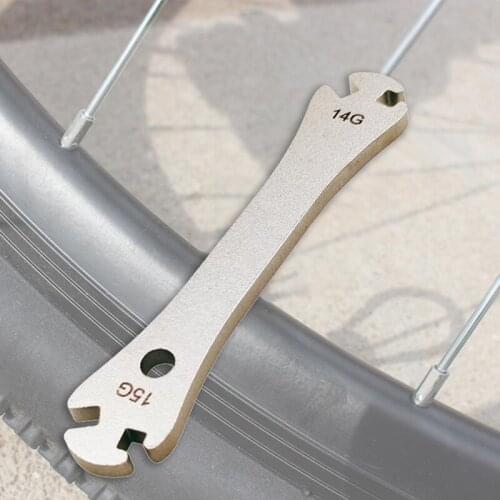 1Pc 14/15G MTB Bicycle Spoke Wrench Repair Tool Bike Rim Wheel Spoke Wrench Fastening Correction Device Cycling Repair Tools