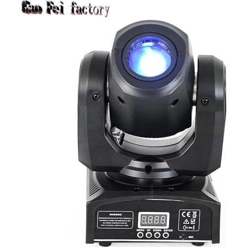 Led Inno Pocket Spot Mini Moving Head Light 10W Dmx Dj 8 Gobos Effect Stage Lights