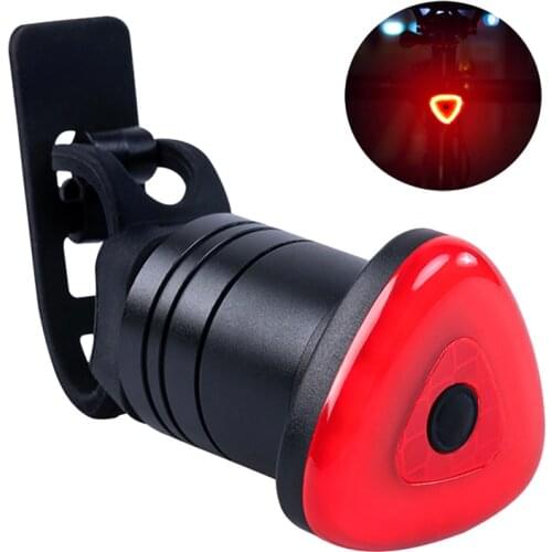 JLETOLI Smart Induction Biike Light USB Charging Cycling Tail Light Waterproof Brake Light Mtb Road Bicycle Accessories
